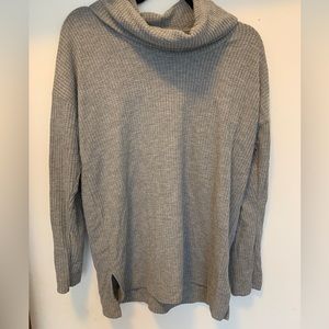 Loft Gray Cowl Sweater